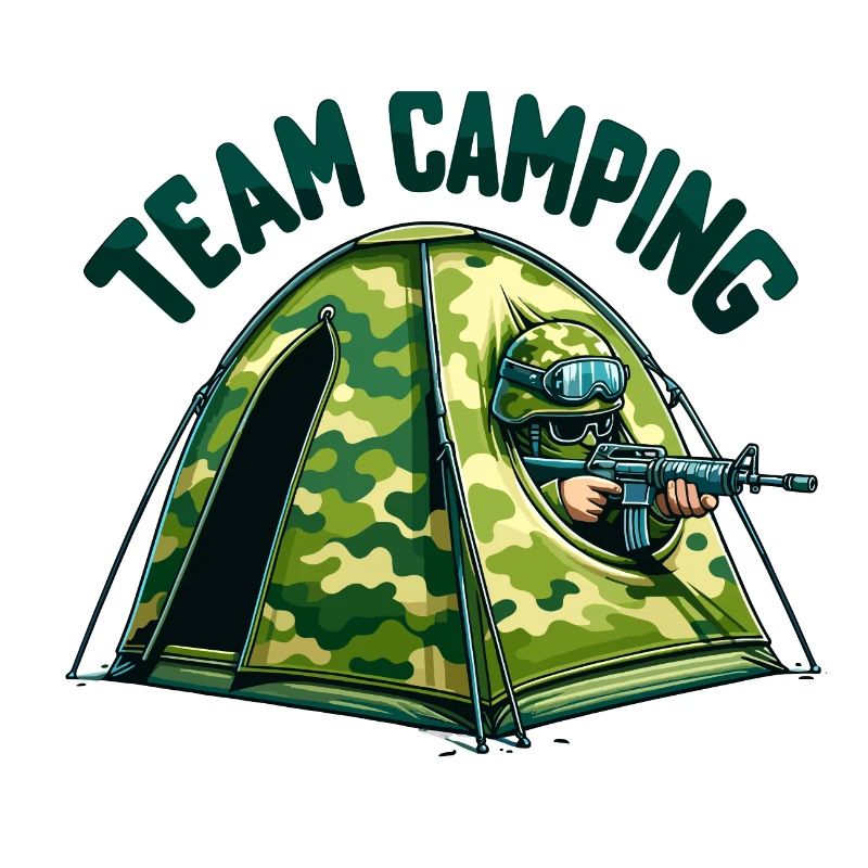 Lustiger FPS-Camper