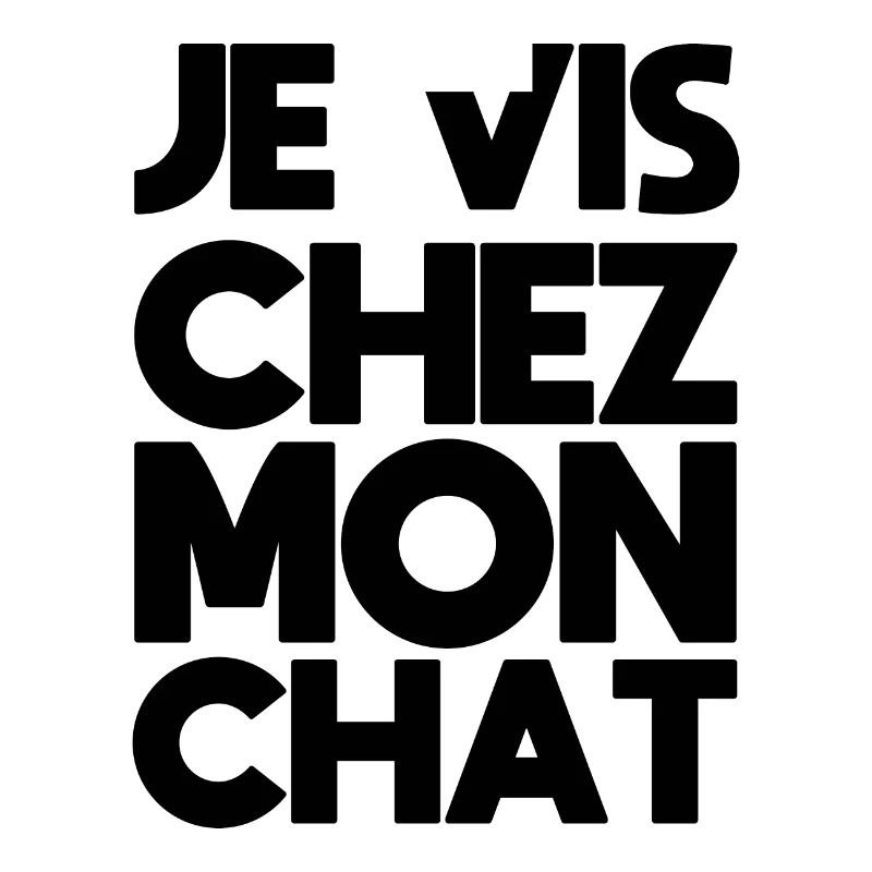 Je vis chez mon chat