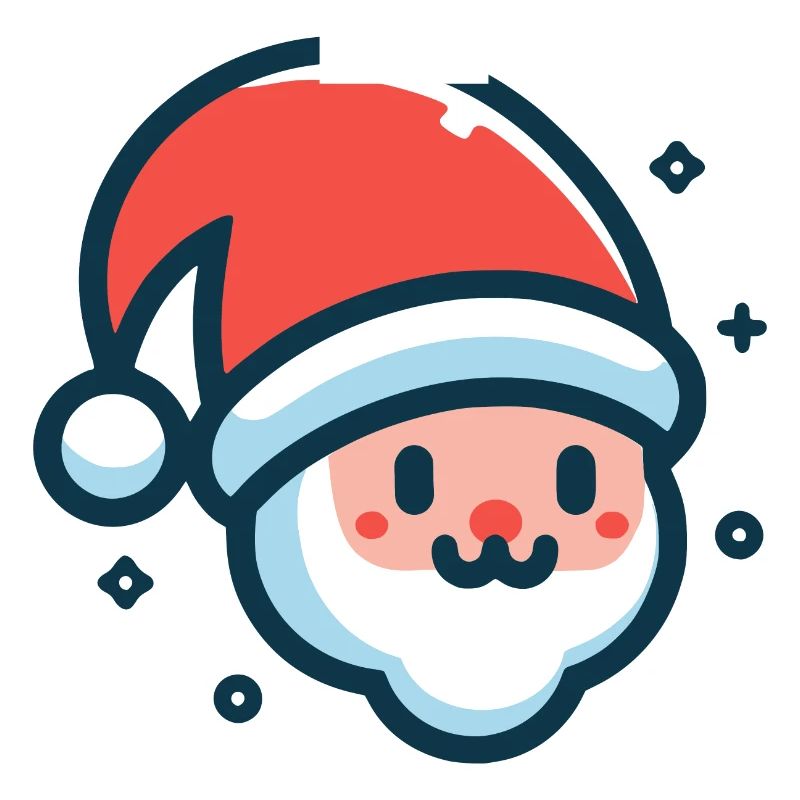 Weihnachtsmann Kopf