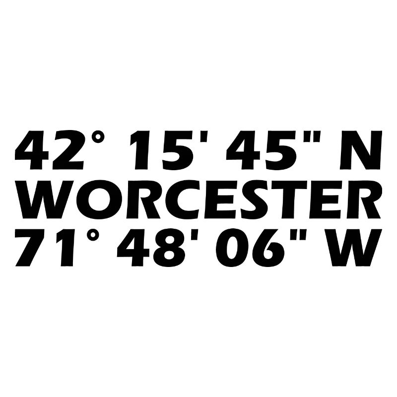 Coordonnées de Worcester
