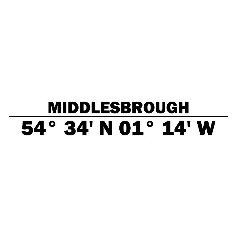 Coordonnées de Middlesbrough