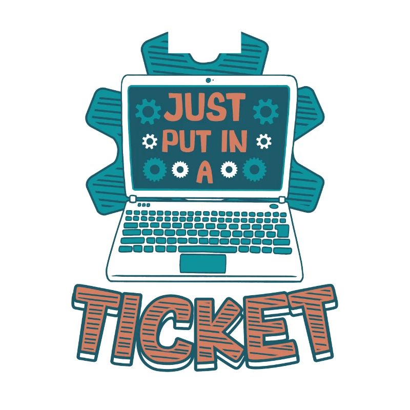 Ouvrez simplement un ticket Help Desk Tech Support