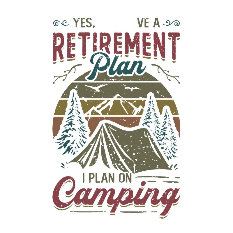 Ruhestandsplan Camping, Ruhestandscamper.