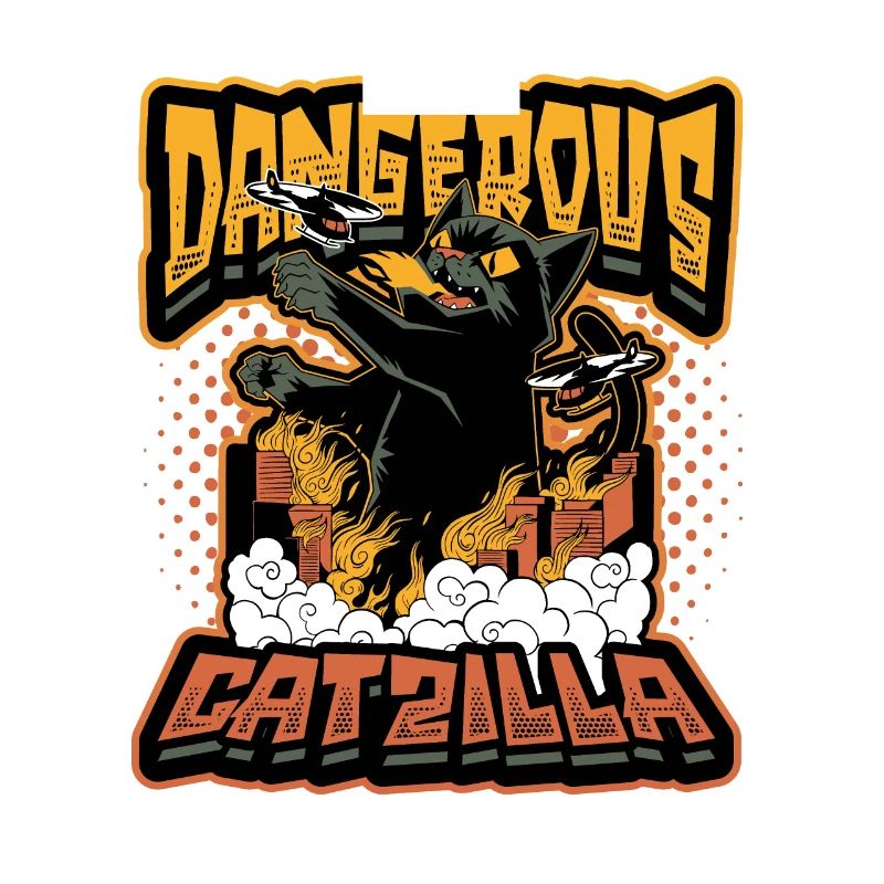 Dangerous Catzilla