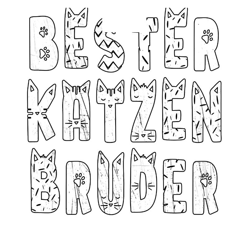 Bester Katzen Bruder