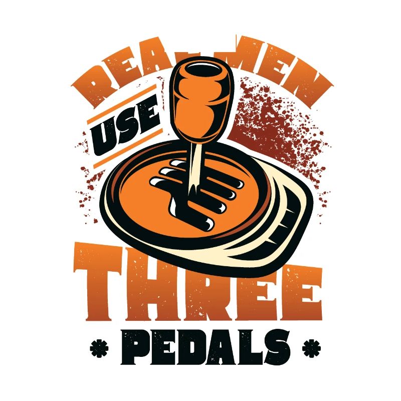 Real men use three pedals auto shifting