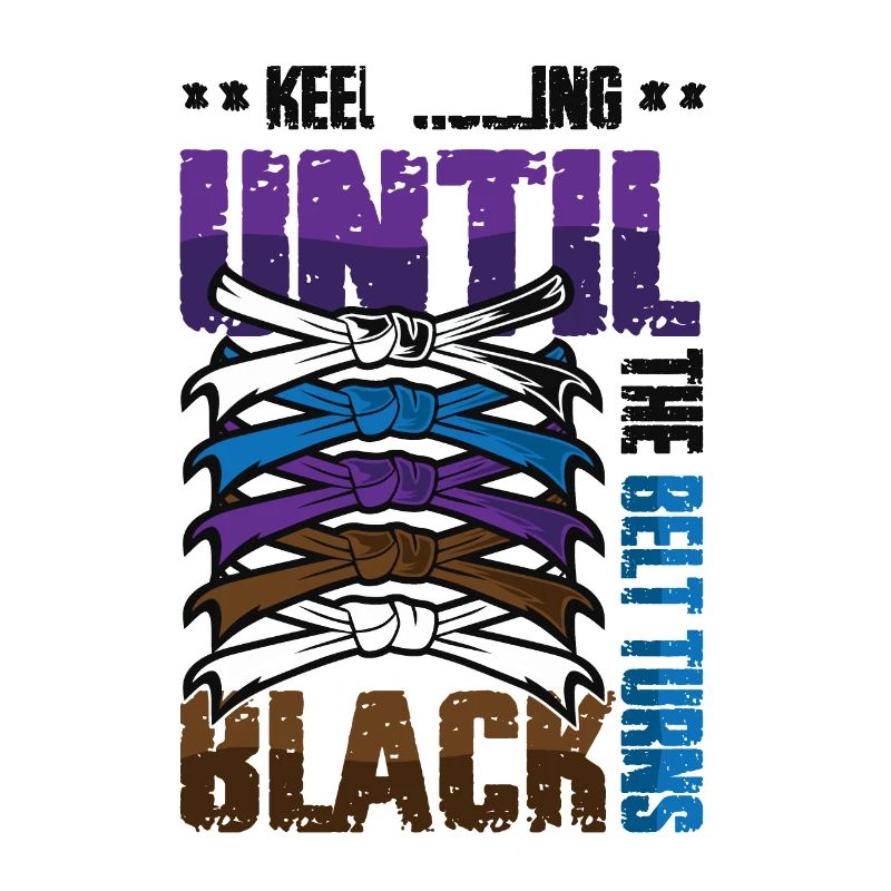 Rollen Sie Weiter, Bis Der Gürtel Schwarz Wird