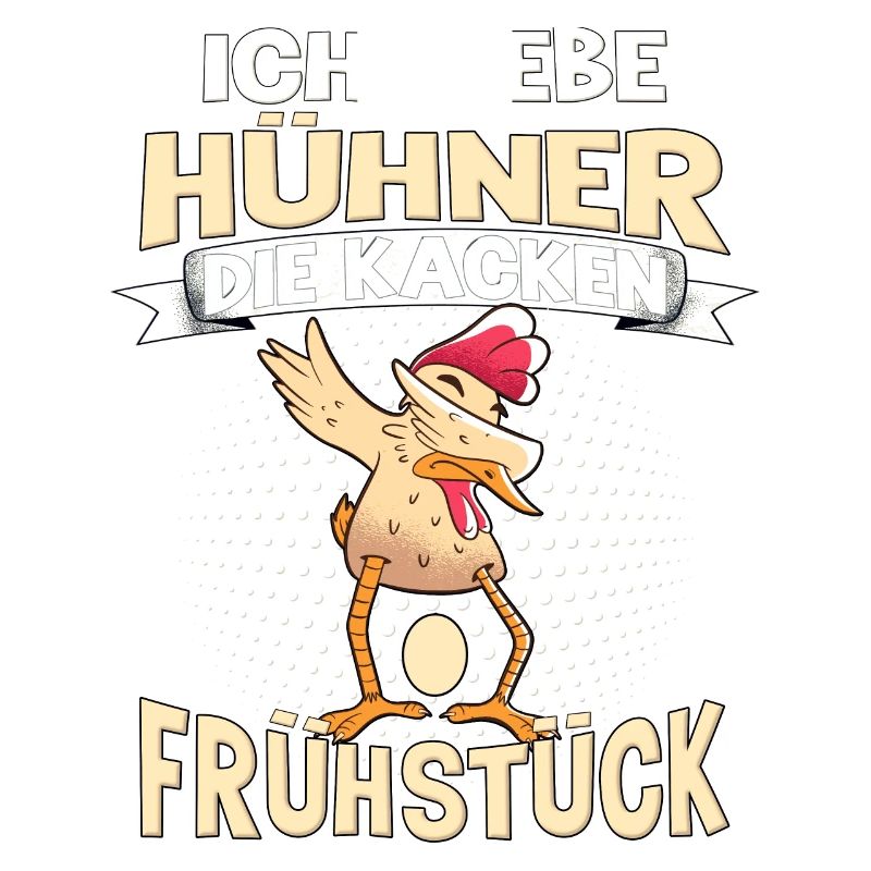 Huhn Spruch Bäuerin Bauer Hahn Henne