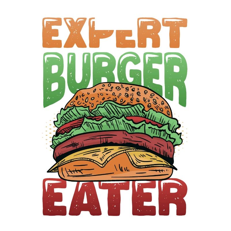 Expert Burger Eater Cheeseburger