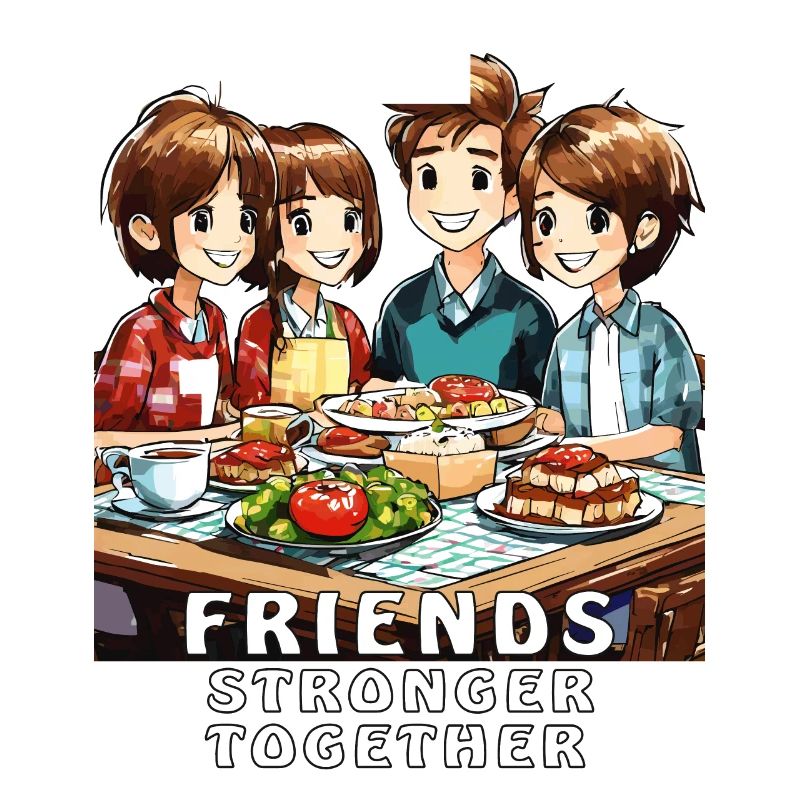DES AMIS PLUS FORTS ENSEMBLE