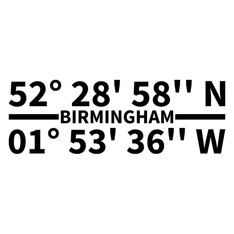Birmingham coordinates