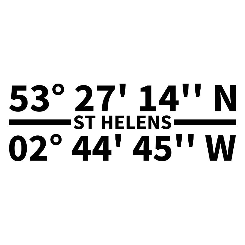 St Helens coordinates
