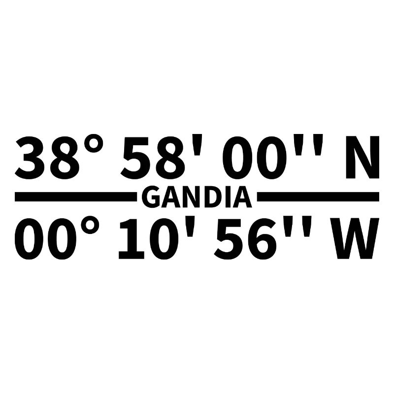 Gandia coordinates