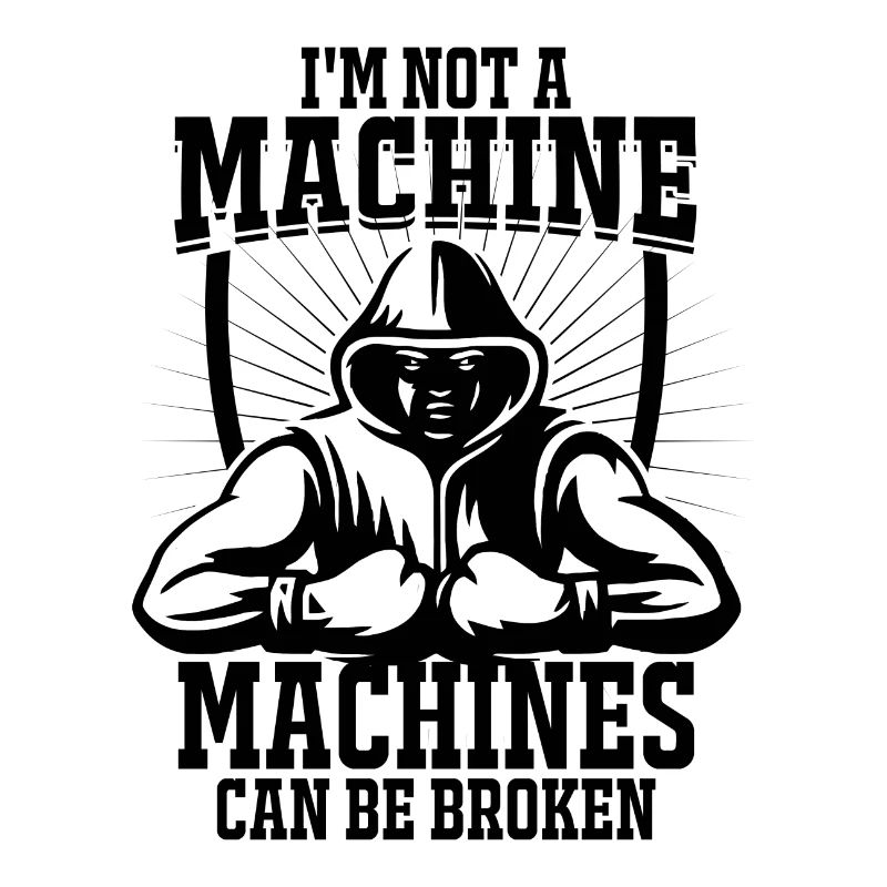I'm not a machine, machines are broken