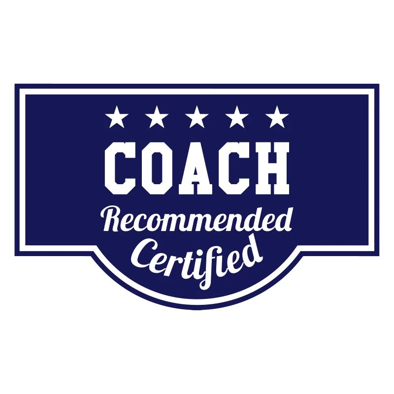 Recommended and certified coach