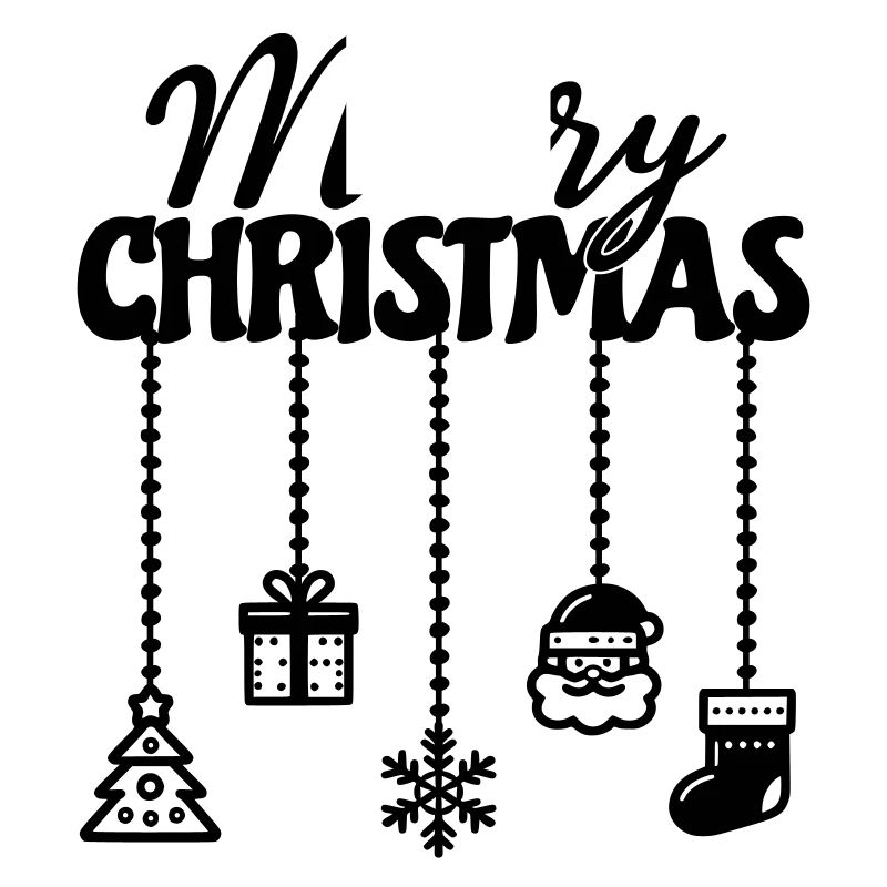 Décor suspendu de Noël