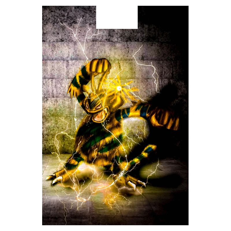 POSTER ELECTUBUZZ ELECTRO,illustration digital