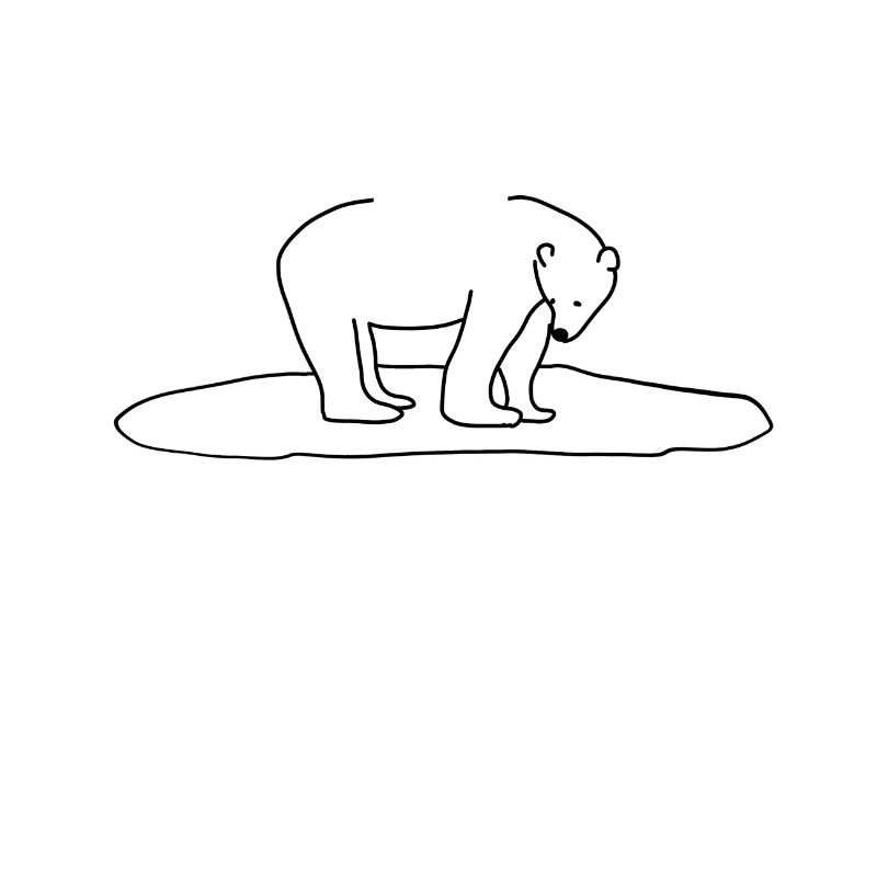 Klimaschutz Eisbär