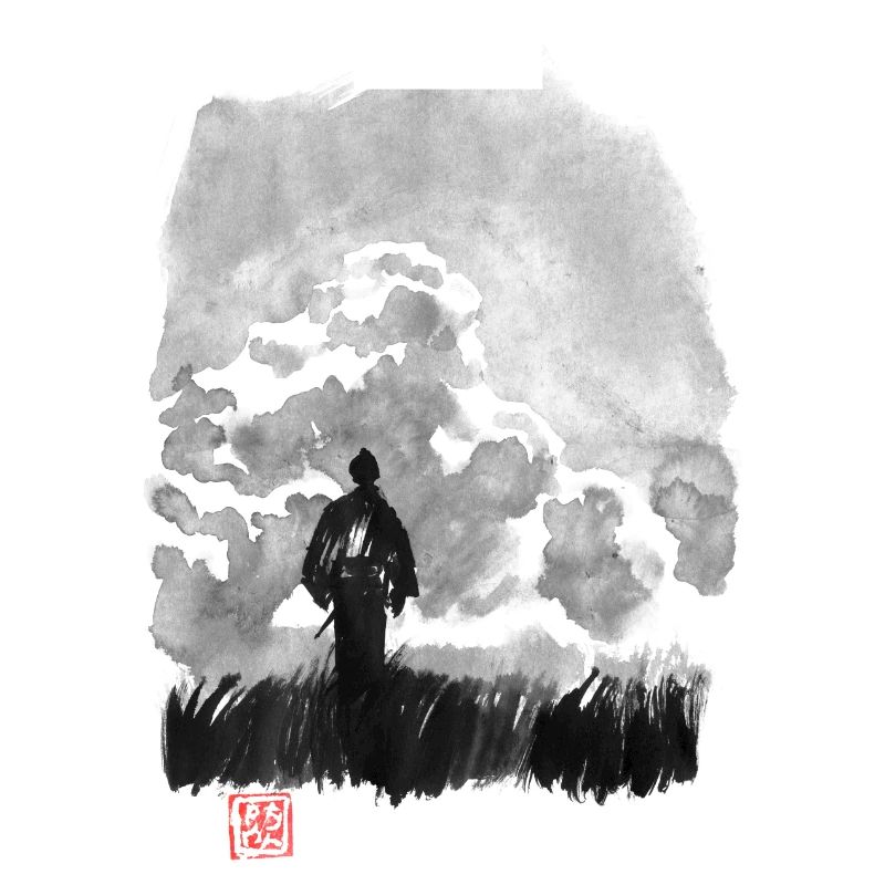Walking Samurai in der Prairy