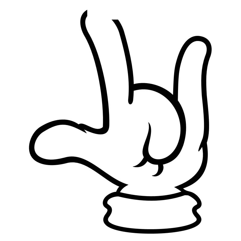 This Rocks Cartoon Hand (1c)