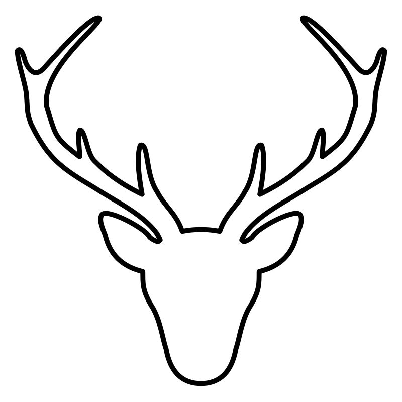 Hirsch Geweih Jäger Jagd Wild Geschenk