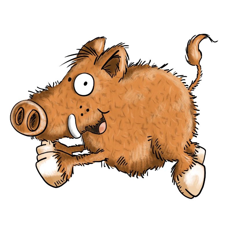 Flotte Wutz - Wildschwein - Eber - Sau - Geschenk