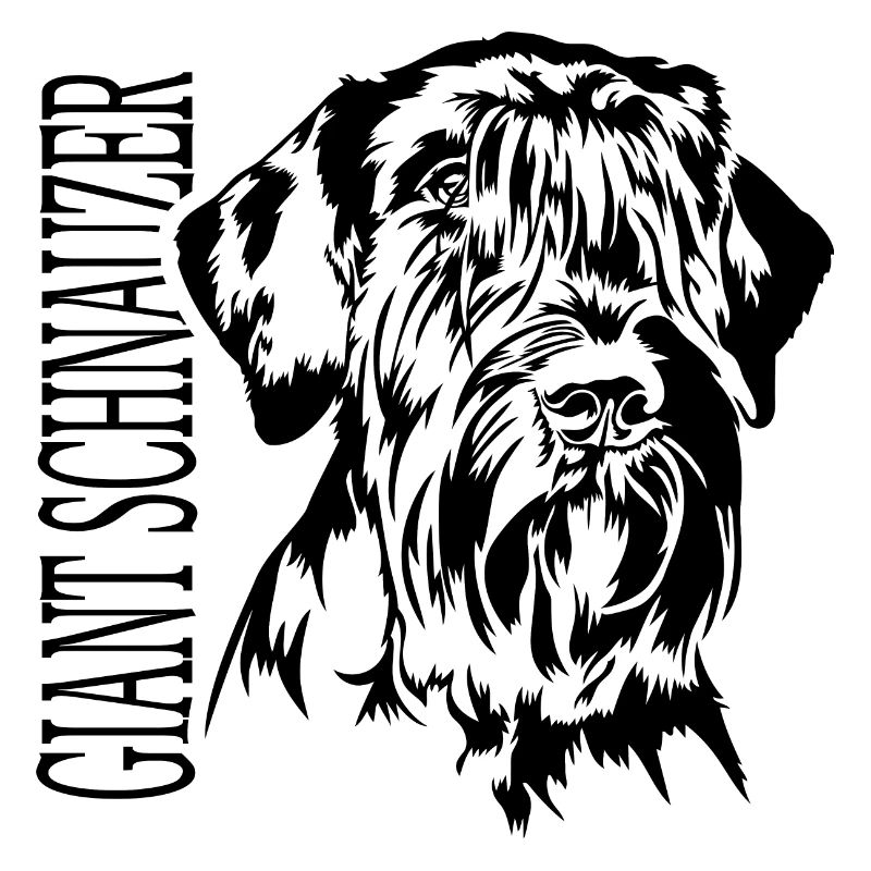 Schnauzer géant Portrait chien chiens IGP Wilsigns
