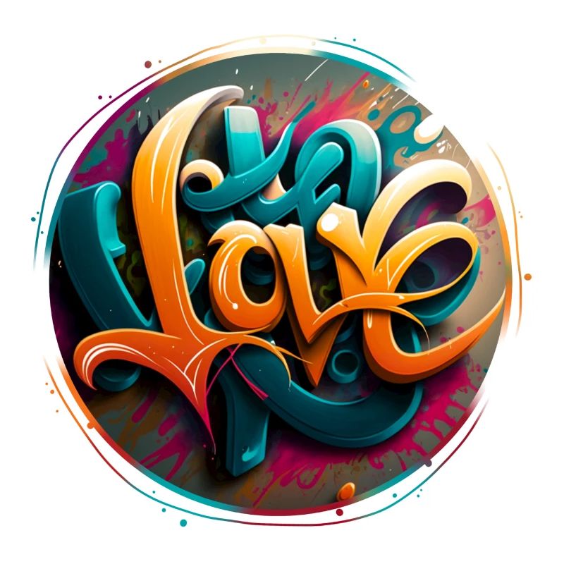 "Love" Graffiti Theme 1