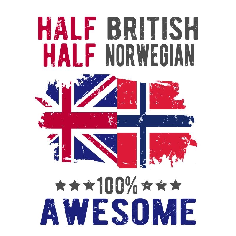 Half British Half Norwegian