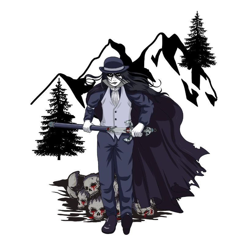 Horror Halloween Ghosts Witching Hour Mountain