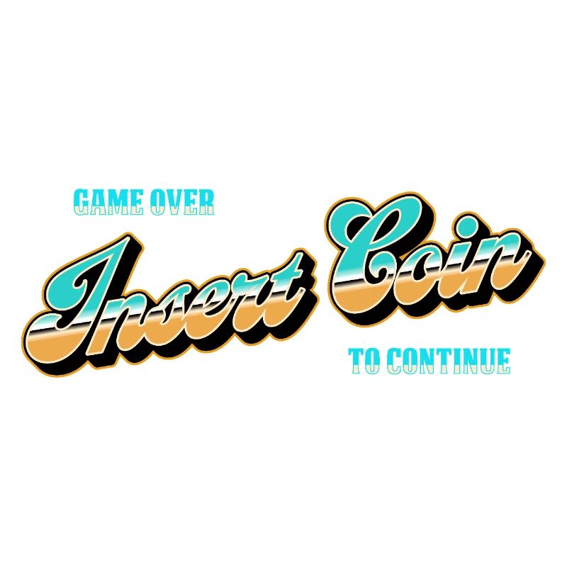Insert Coin Arcade Nostalgia