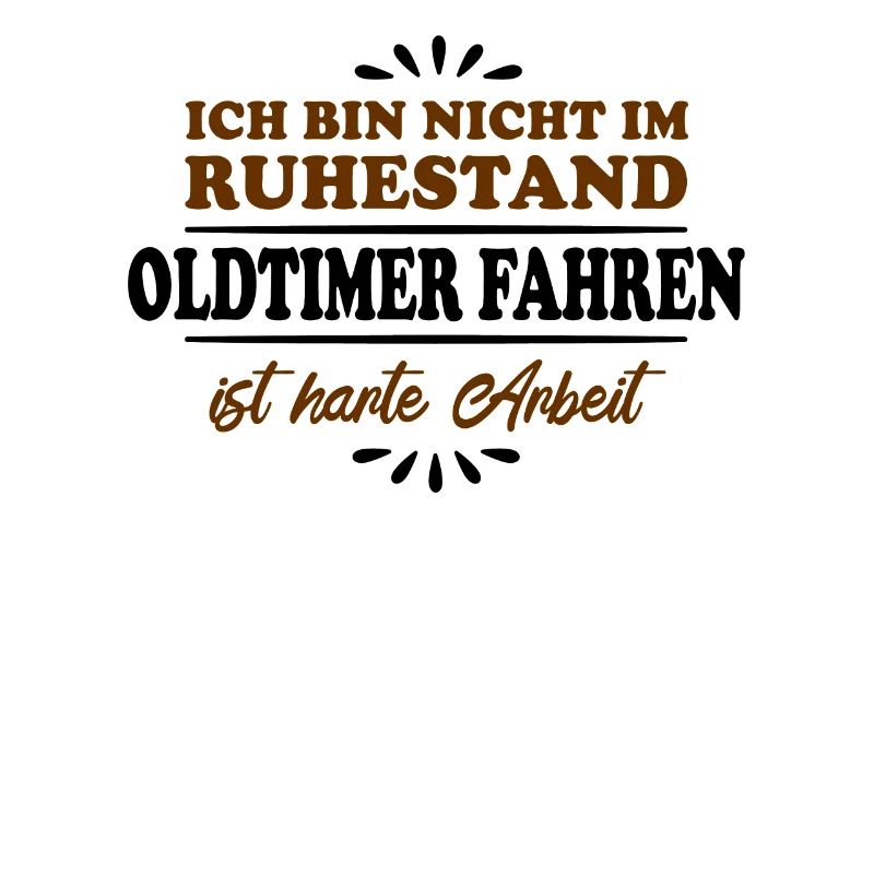 Ruhestand Rentner Pensioner Oldtimer