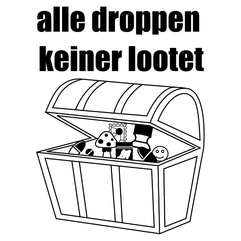 Drop all, no one loots