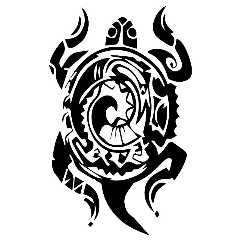 Hawai Tattoo Tribal turtle bstyled mode décontractée