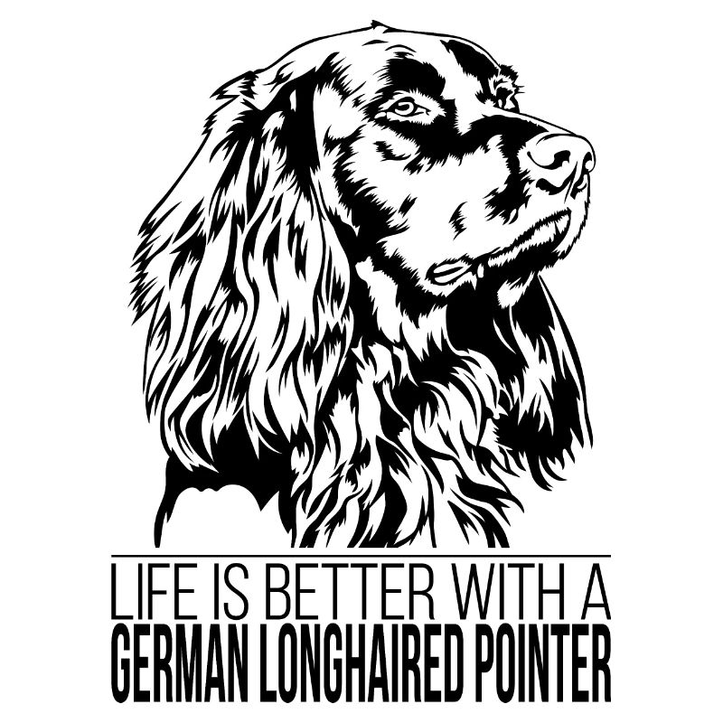 German Longhaired Pointer life is better Wilsigns