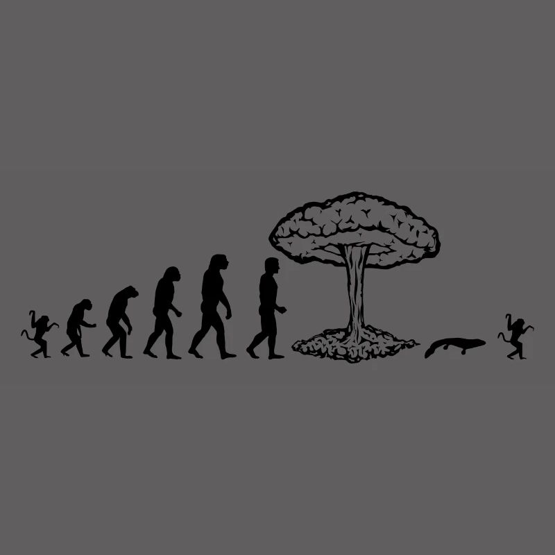 Evolution de l'homme : Explosion nucléaire! N