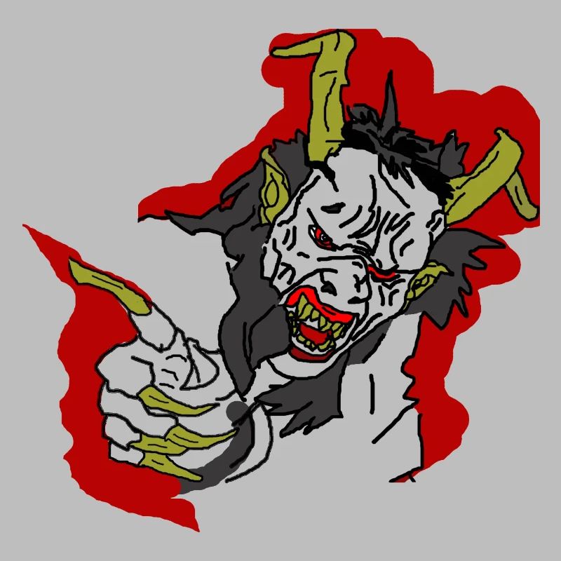 Devil Krampus Halloween Perchte