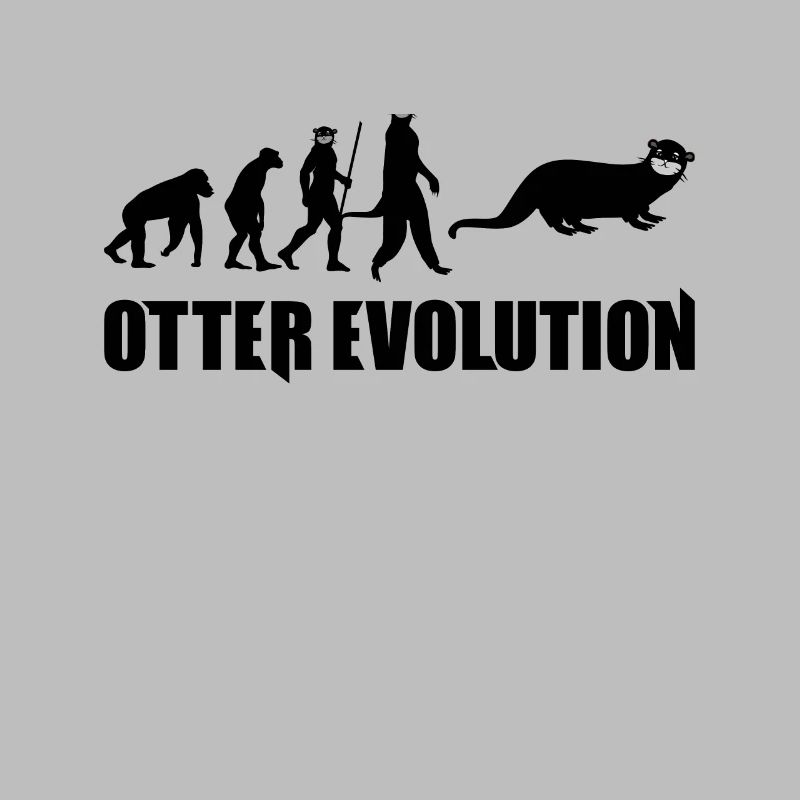 this is evolution otters otter otter
