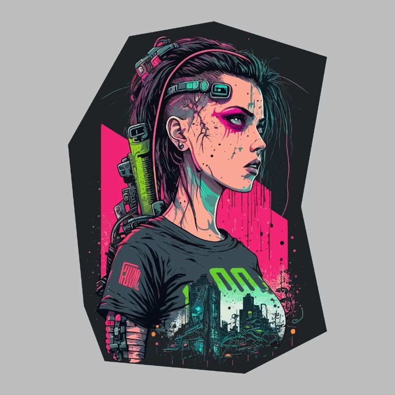 Futuristic Girl the ideal present for Tech nerds