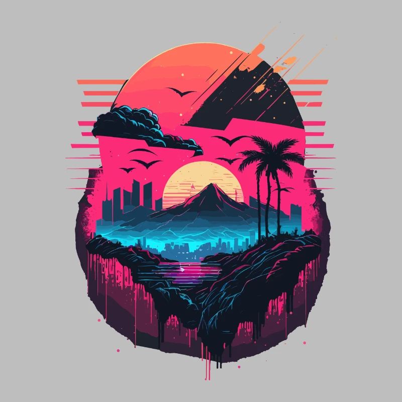 Synthwave Sunset