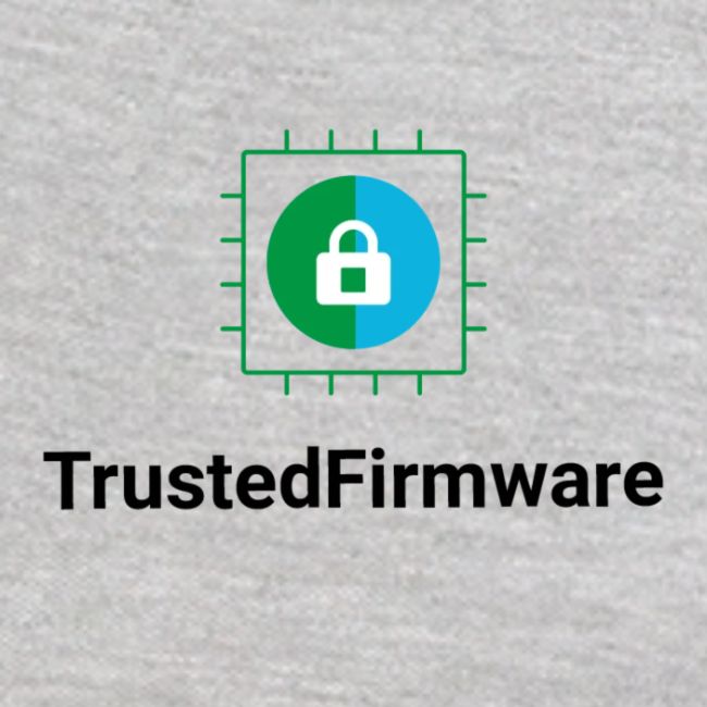 TrustedFirmware Logo verticle no org