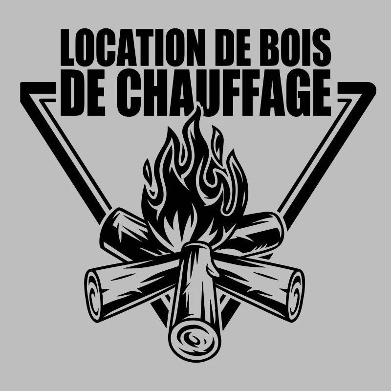 Location de bois de chauffage | couleur modifiable