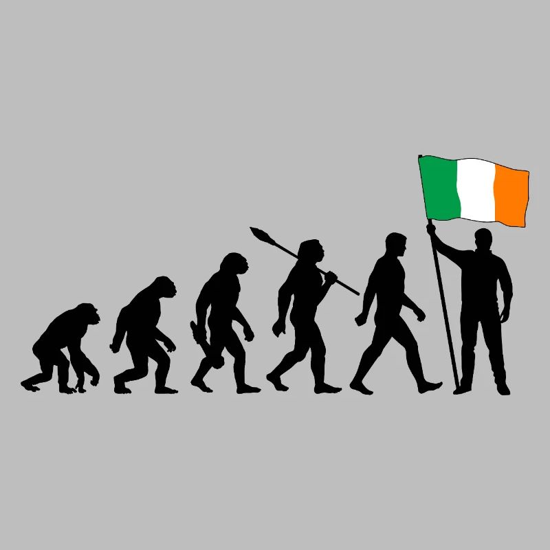 Irland - Evolution - Flagge - Nation