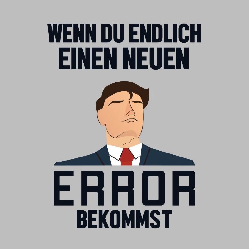 Neuen Error Bekommen Developer Coder Programmierer