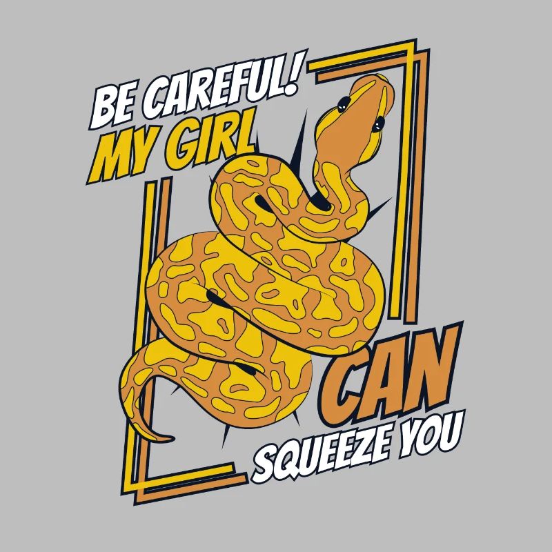 Ma fille peut vous presser Python Snake Banana