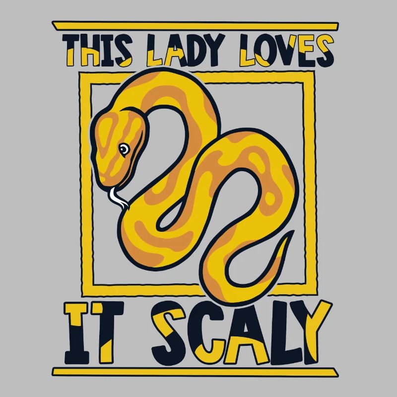 Cette dame l’aime Scaly Python Snake Banana