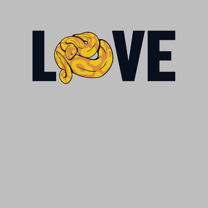Love Schuppenkriechtiere Python Schlange Banana