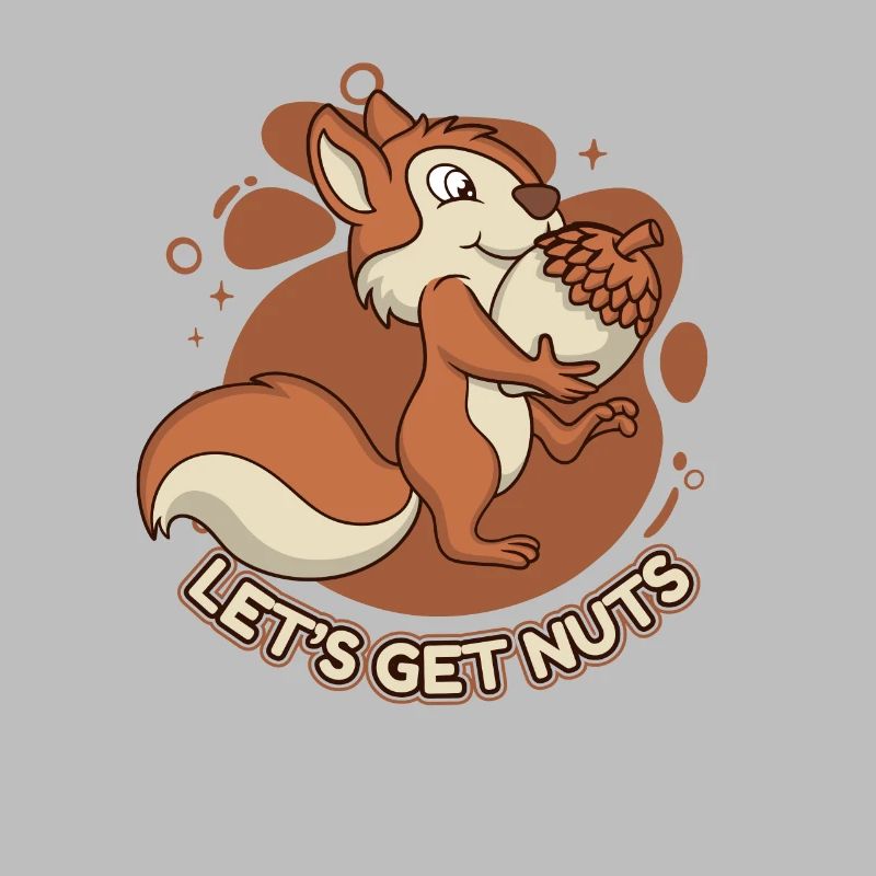 Let's Get Nuts Squirrel Fox Squirrel Squirrel