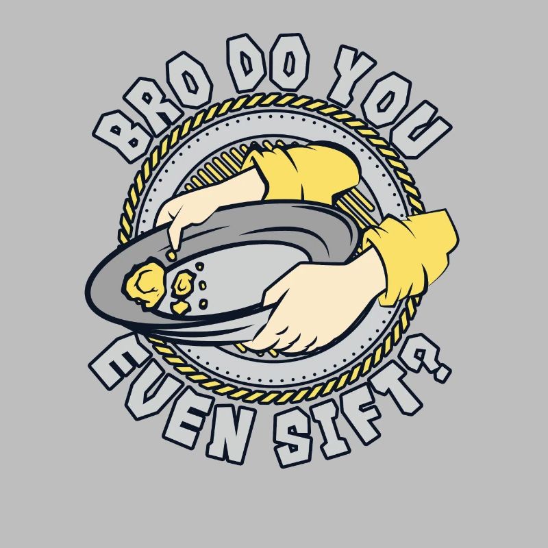Bro est-ce que tu tamises, même l’or du mineur de prospection