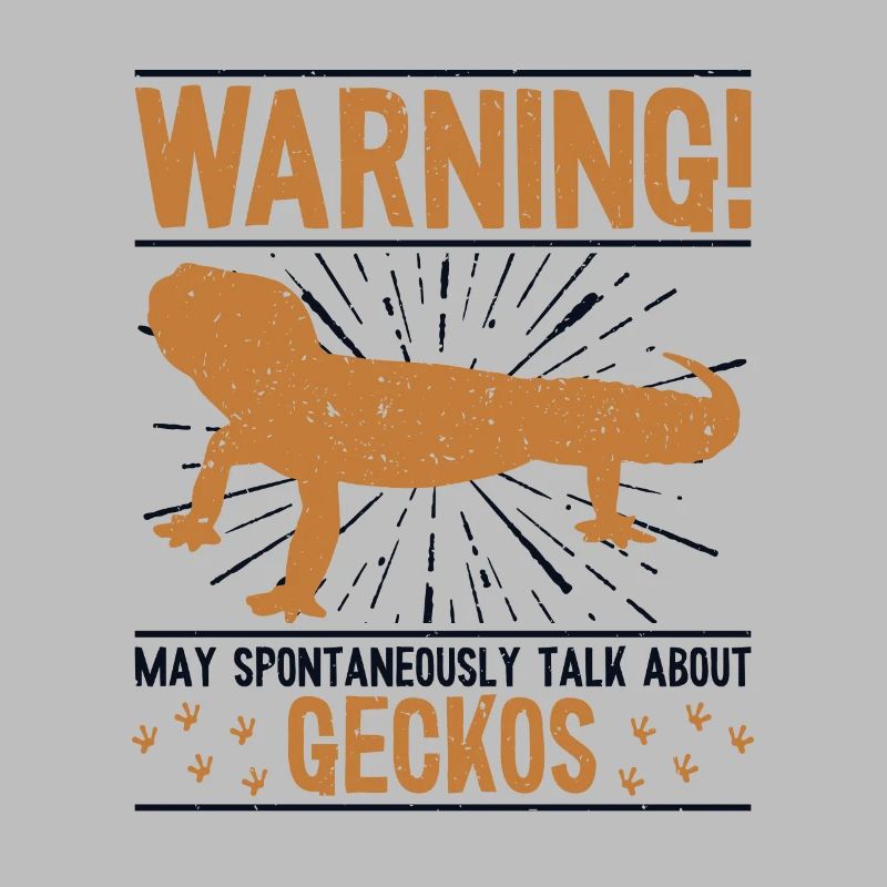 Kann spontan über Geckos Eidechse sprechen